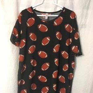 RARE New Lularoe Football Irma New Medium